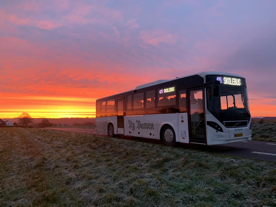 Skolebus Himmel Nov. 2023